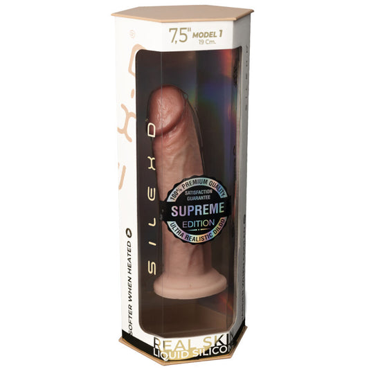 SILEXD - REALISTIC PENIS MODEL 2 PREMIUM THERMOREACTIVE SILICONE 19 CM