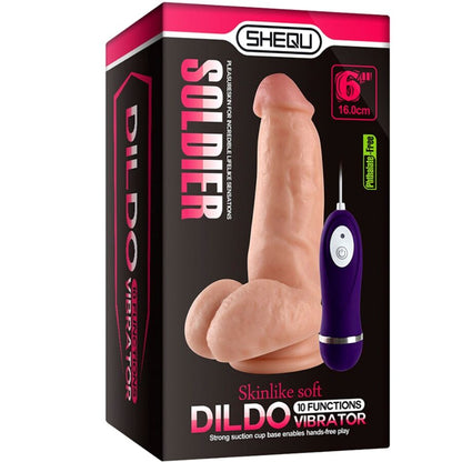 SHEQU - 16 CM REMOTE CONTROL SOLDIER VIBRATOR