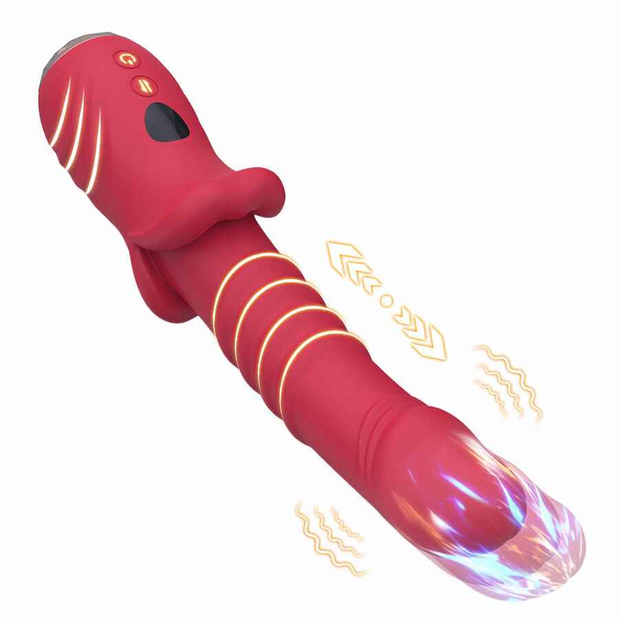 ARMONY - POINT A DILDO VIBRATORE STIMOLANTE ROSSO