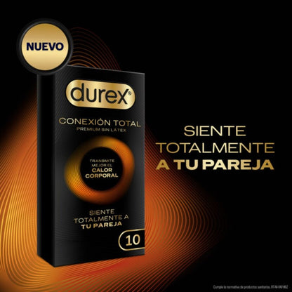 DUREX - TOTAL CONNECTION ULTRA FINE PLUS LATEX-FREE 10 UNITS