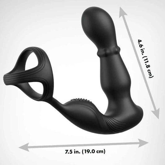 COLLEZIONE ANAL FANTASY ELITE - ANELLO ANALE VIBRANTE E MASSAGGIATORE CON TELECOMANDO