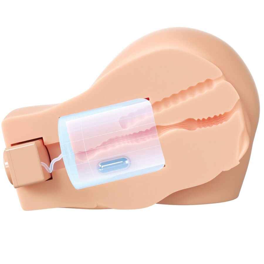 PDX ELITE - BACK THAT ASS UP MASTURBATORE REALISTICO VIBRANTE PER VAGINA E ANO