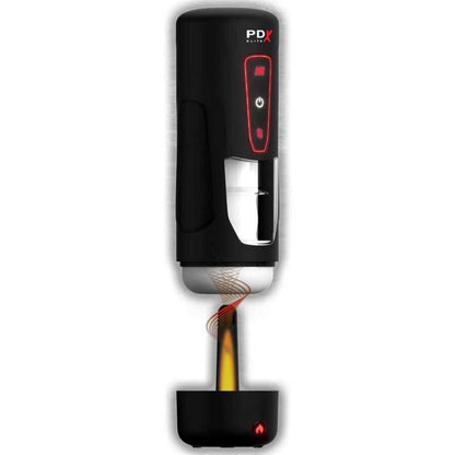 PDX ELITE - MASTURBATORE AUTOMATICO MILK ME HOTTER CON VIBRAZIONE A SPINTA E EFFETTO CALORE