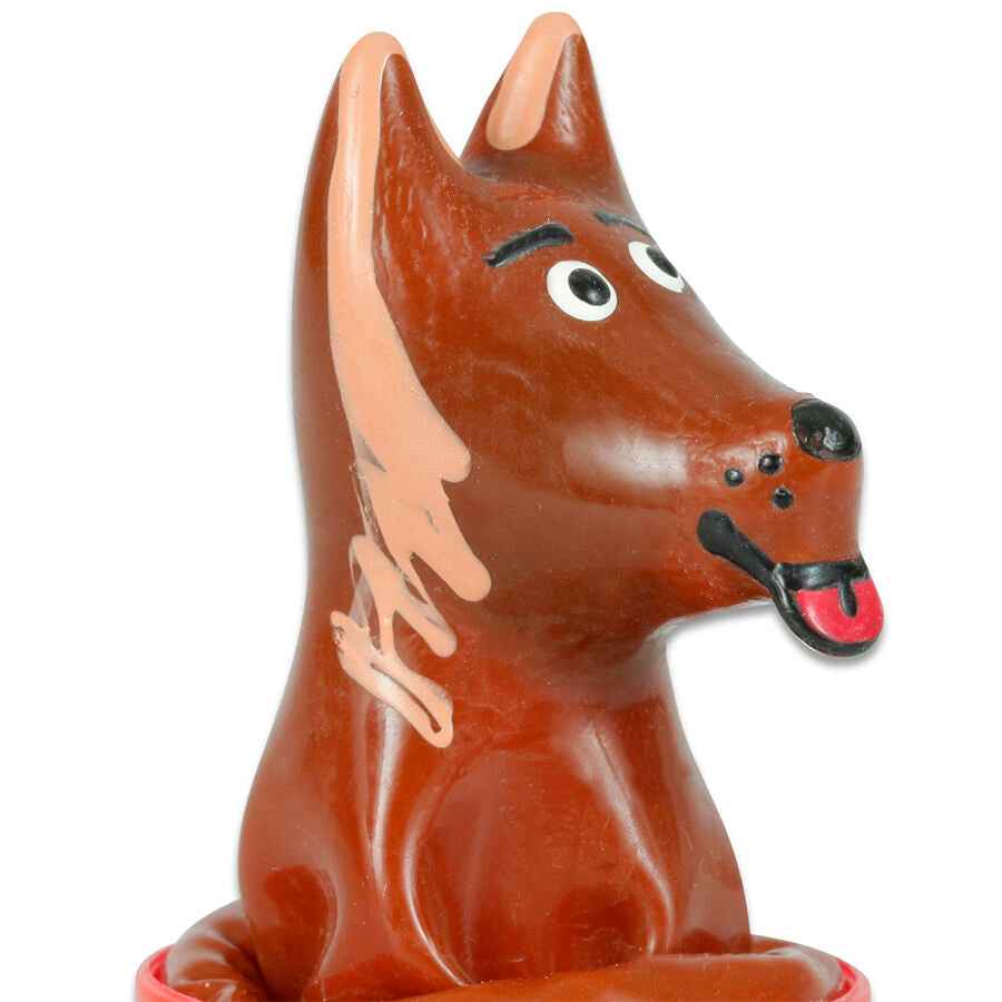 CONDOMERIE - PRESERVATIVI NOVITÀ DIPINTI A MANO CANE