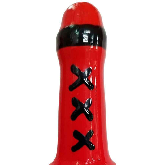 CONDOMERIE - PRESERVATIVI NOVITÀ DIPINTI A MANO AMSTERDAM ROSSO