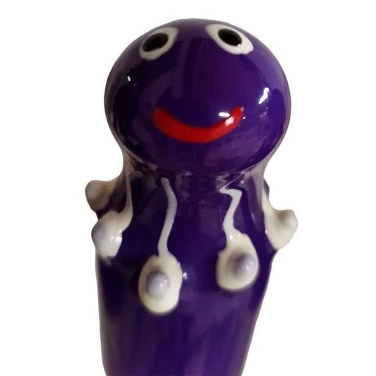 CONDOMERIE - PRESERVATIVI NOVITÀ DIPINTI A MANO POLPO VIOLA
