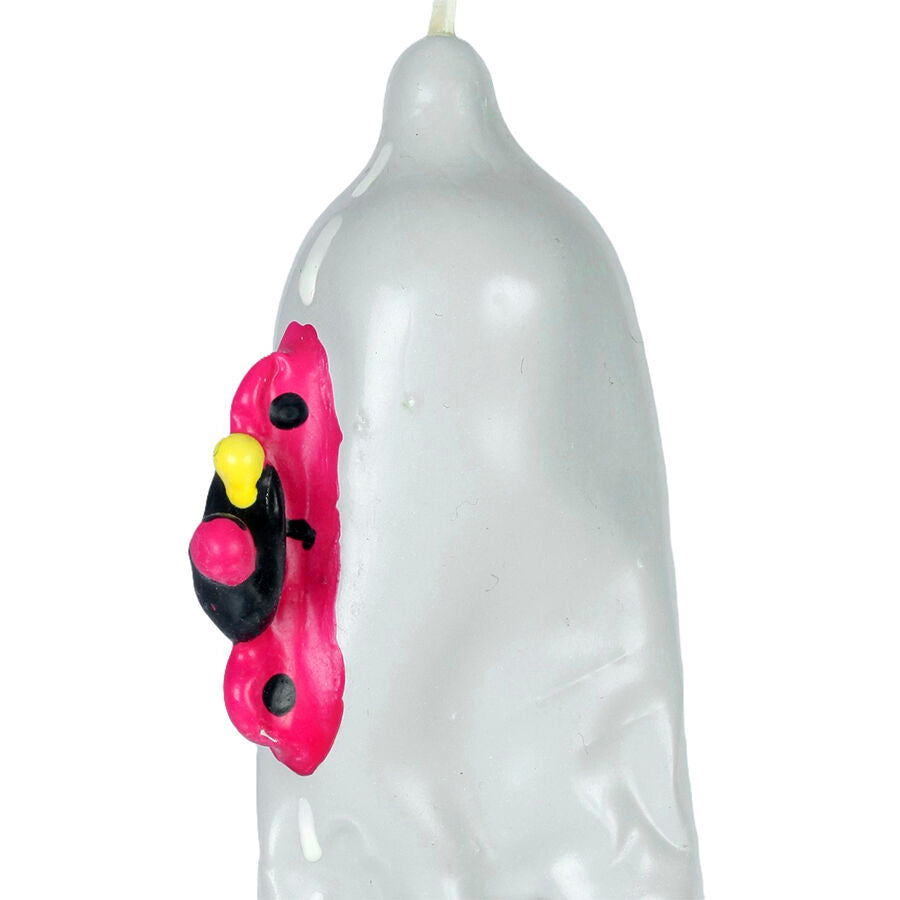 CONDOMERIE - HAND-PAINTED NOVELTY CONDOMS MOTORCYCLE XL