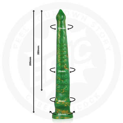EPIC - DILDO HYLOS FLASH GREEN