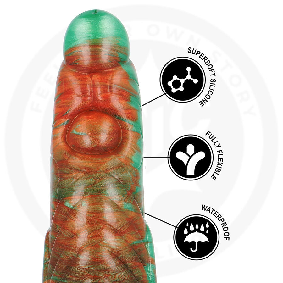 EPIC - FLASH GREEN TIRYON DILDO