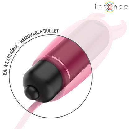 INTENSE - RED DEMON SCARLET VIBRATING BULLET 9.3 X 2.4 CM