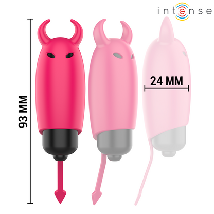 INTENSE - RED DEMON SCARLET VIBRATING BULLET 9.3 X 2.4 CM