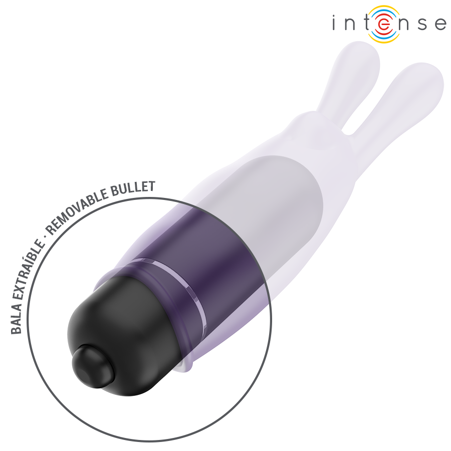 INTENSE - MYSTIC VIBRATING BULLET PURPLE 8.7 X 2.4 CM