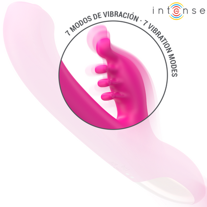 INTENSE - CHRISTINA MULTIFUNCTIONAL RABBIT VIBRATOR 22.5 CM PINK