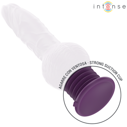 INTENSE - TATUM MULTIFUNCTIONAL VIBRATOR WITH UP AND DOWN VIBRATION 24 CM PURPLE