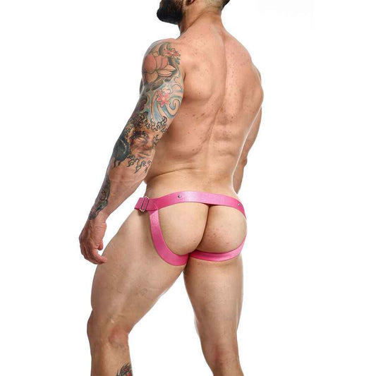 MOB - DNGEON JOCKSTRAP ANELLO PER IL PENE ROSA TAGLIA UNICA