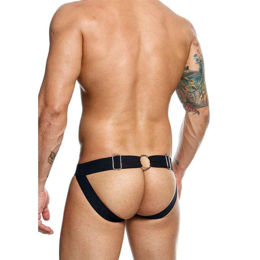 MOB - DNGEON JOCKSTRAP NERO CON CATENA TAGLIA UNICA