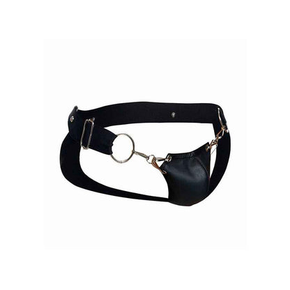MOB - DNGEON JOCKSTRAP NERO A PRESSIONE TAGLIA UNICA