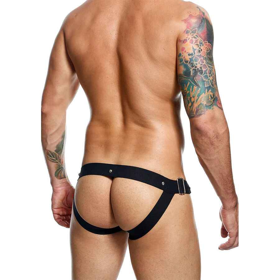MOB - DNGEON JOCKSTRAP NERO A PRESSIONE TAGLIA UNICA