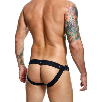 MOB - DNGEON JOCKSTRAP NERO A PRESSIONE TAGLIA UNICA