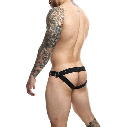 MOB - DNGEON JOCKSTRAP ANELLO PER IL PENE ROSSO TAGLIA UNICA