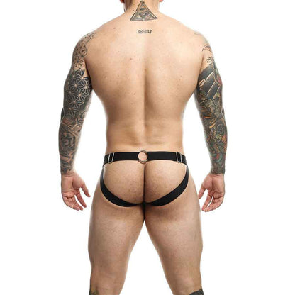 MOB - DNGEON JOCKSTRAP GIALLO CON CATENE TAGLIA UNICA