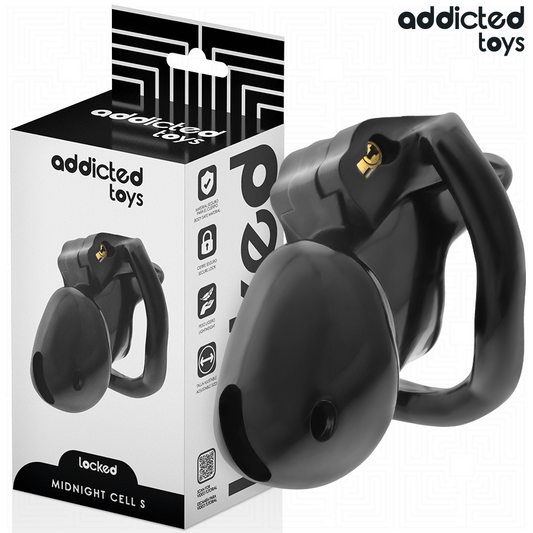 ADDICTED TOYS LOCKED- MINDNIGHT CELL PENIS CAGE SIZE S 4.8 CM