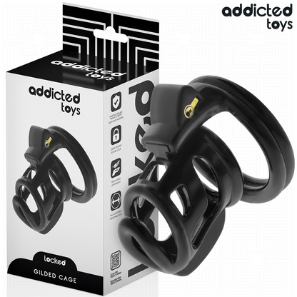 ADDICTED TOYS LOCKED - GILDEN CAGE PENIS CAGE 8.5 CM