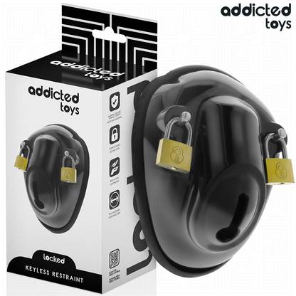 ADDICTED TOYS LOCKED - KEYLESS PENIS CAGE 11.5 CM
