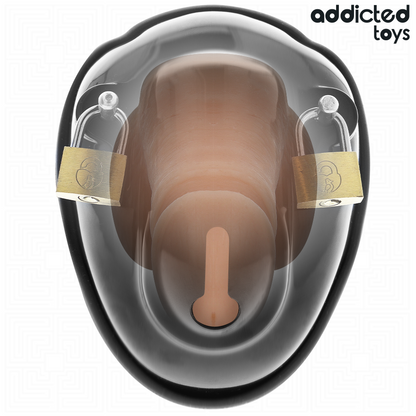 ADDICTED TOYS LOCKED - KEYLESS PENIS CAGE 11.5 CM