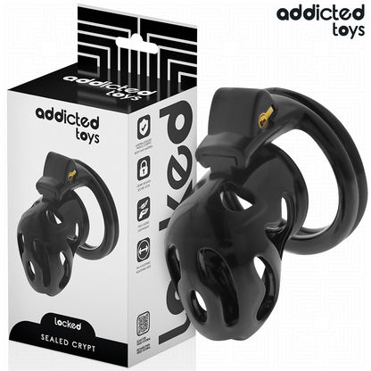 ADDICTED TOYS LOCKED - CRYPT SEALED PENIS CAGE 8 CM