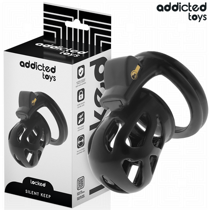 ADDICTED TOYS LOCKED - SILENT PENIS CAGE 7.5 CM