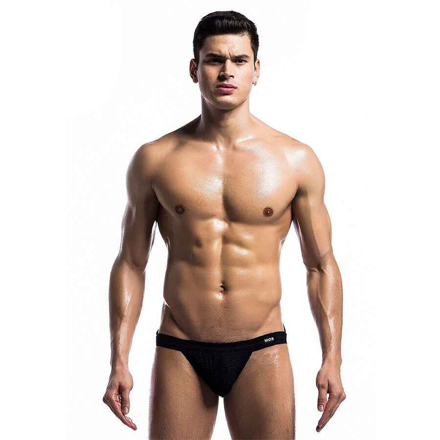 MOB - COSTUME DA BAGNO FETISH JOCKSTRAP NERO TAGLIA L