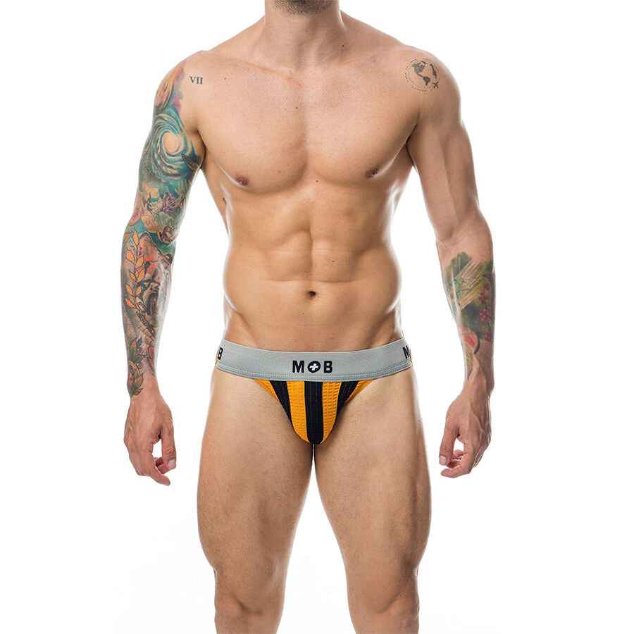 MOB - CLASSIC JOCK STRIPE ARANCIONE TAGLIA L