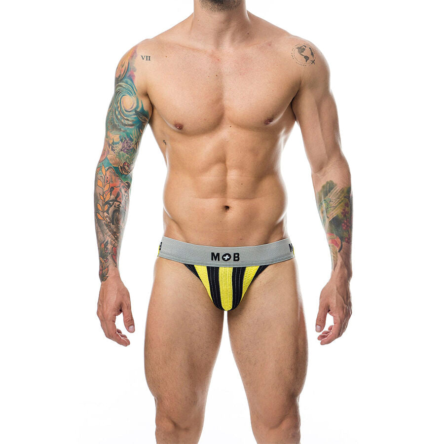 MOB - CLASSIC JOCK STRIPE GIALLO TAGLIA L