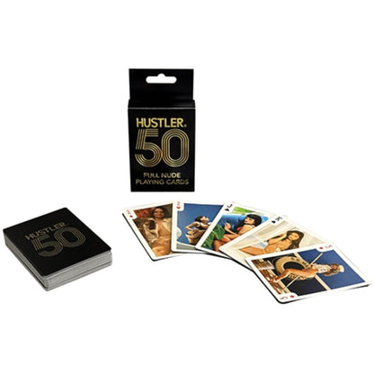 KHEPER GAMES - HUSTLER 50 COMPLETELY NAKED PLAYING CARDS