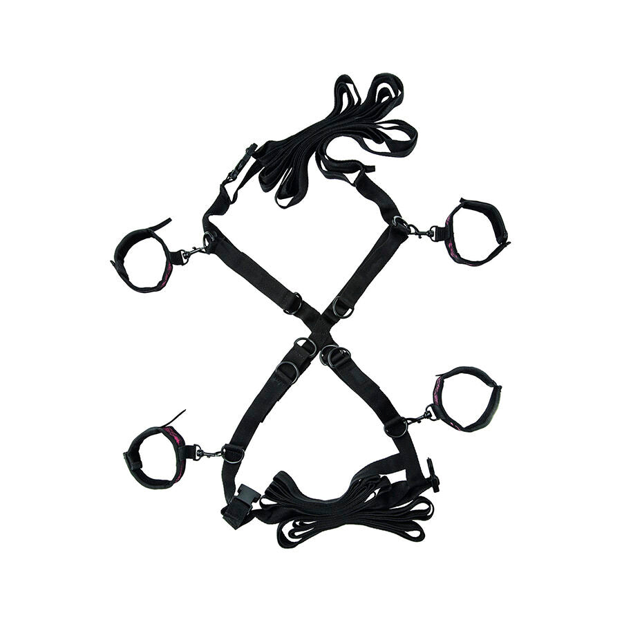 CALEXOTICS - SCANDAL CROSSED BED TIE SET