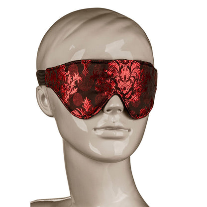 CALEXOTICS - SCANDAL MATTE EYE MASK WITH RED DETAILS