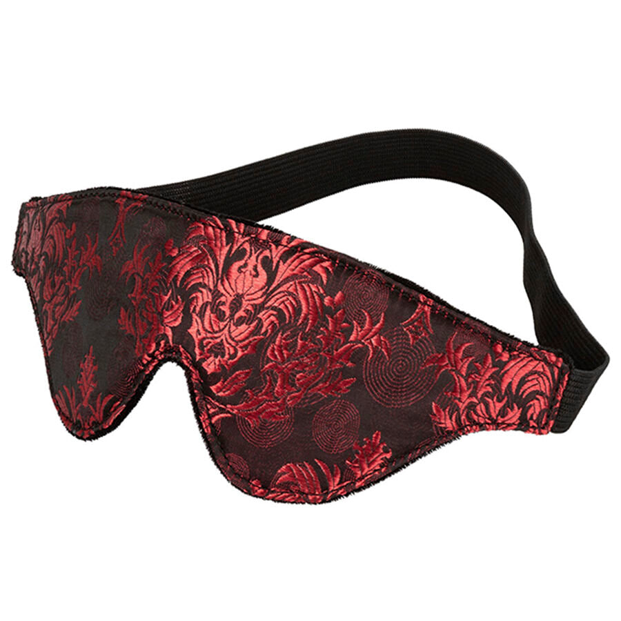 CALEXOTICS - SCANDAL MATTE EYE MASK WITH RED DETAILS