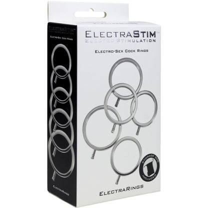 ELECTRASTIM - ELECTRARINGS METAL COCK RINGS PACK OF 5