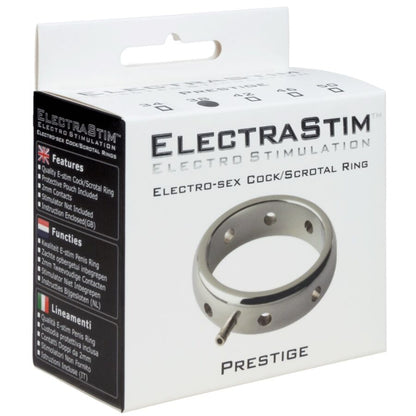 ELECTRASTIM - PRESTIGE 42MM ELECTROMAGNETIC METAL PENIS RING