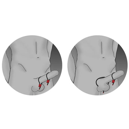 ELECTRASTIM - PRESTIGE ELECTRA LOOPS ADJUSTABLE RED COCK RINGS