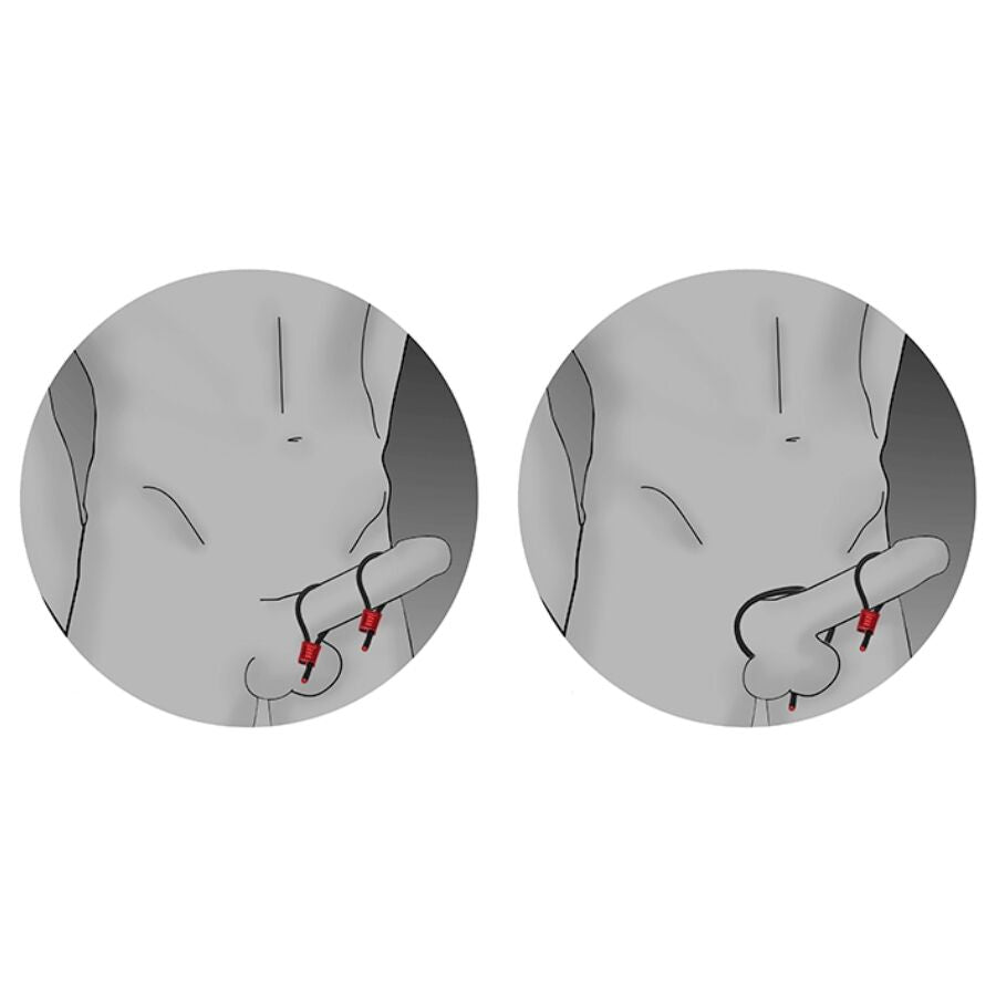 ELECTRASTIM - PRESTIGE ELECTRA LOOPS BLACK ADJUSTABLE COCK RINGS