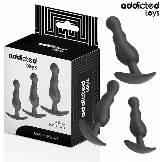 ADDICTED TOYS - SET OF 3 BUTT PLUGS MODEL 1