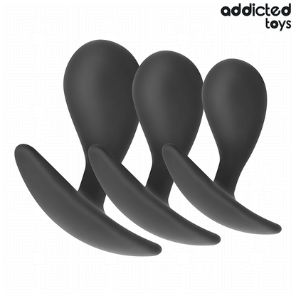 ADDICTED TOYS - SET OF 3 MODEL 3 ANAL PLUGS