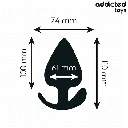 ADDICTED TOYS - BUTT PLUG SIZE XXL 11 CM