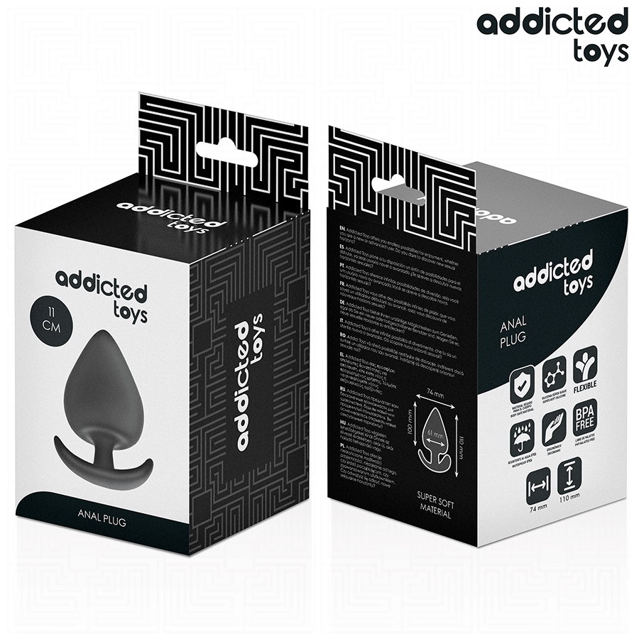 ADDICTED TOYS - BUTT PLUG SIZE XXL 11 CM