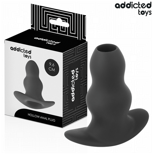 ADDICTED TOYS - HOLLOW ANAL PLUG SIZE M 9.6 CM