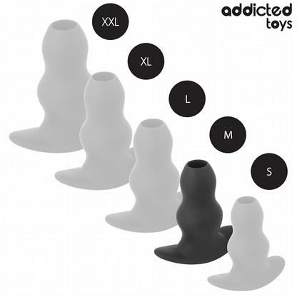 ADDICTED TOYS - HOLLOW ANAL PLUG SIZE M 9.6 CM