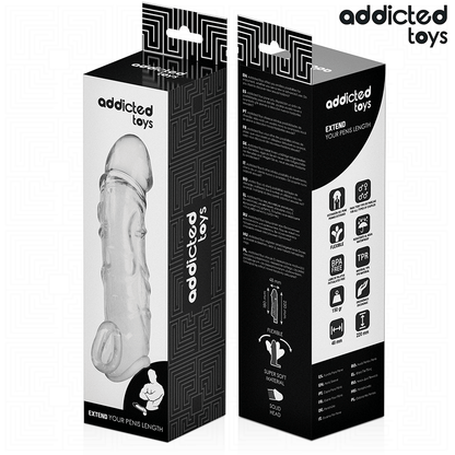 ADDICTED TOYS - ESTENSIONE PENE TRASPARENTE 27 CM