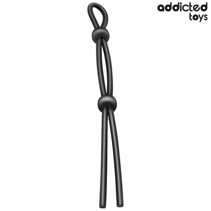 ADDICTED TOYS - CORDA IN SILICONE PER IL PENE A DOPPIO ANELLO